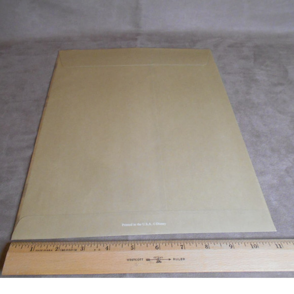 Mulan 1999 Envelope Only Disney Commemorative Lithograph - Picture 3 of 3